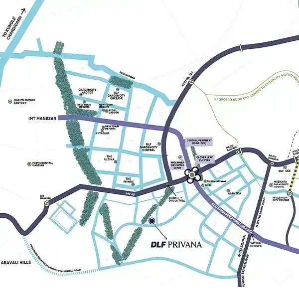 dlf privana north sector 77, gurugram